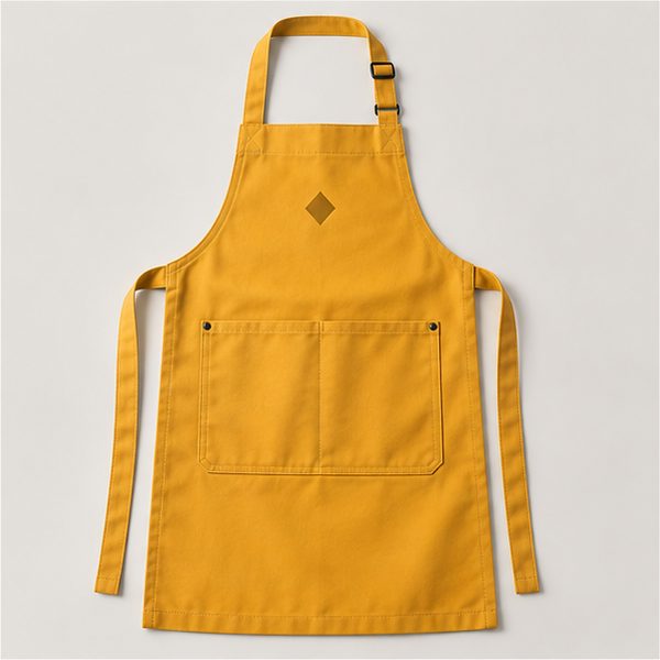 Delantal de gabardina