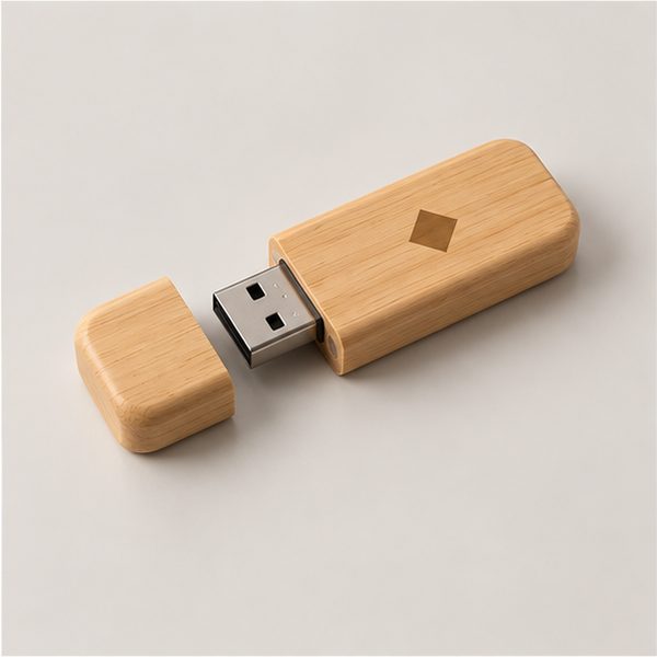 Pendrive de madera
